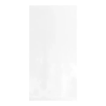 Lavex 4" x 9" 1 Mil Clear Flat Polyethylene Bag - 1,000/Case