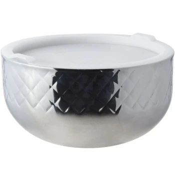 Bon Chef 9316DI Diamond Collection Cold Wave 7 Qt. Triple Wall Bowl with Cover