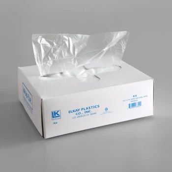 LK Packaging 10 3/4" x 6" Plastic Deli Wrap and Bakery Wrap - 1,000/Box