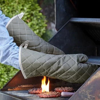Choice 17" Flame-Retardant Oven Mitts