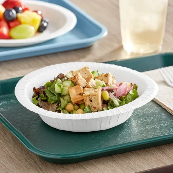 Choice 20 oz. White Heavy Weight Paper Bowl - 500/Case