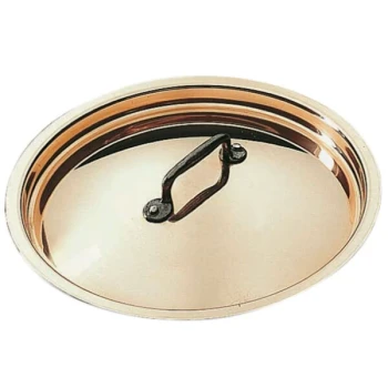 Matfer Bourgeat 365024 9 1/2 inch Copper Pot / Pan Cover