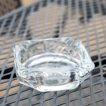 Anchor Hocking 143U 3 5/8" Square Ashtray   - 36/Case