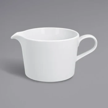 RAK Porcelain Access 8.45 oz. Porcelain Gravy Boat - 12/Case