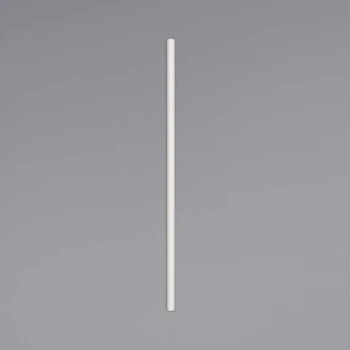 Aardvark 5 3/4" White Unwrapped Paper Stirrer / Sip Straw - 7,000/Case