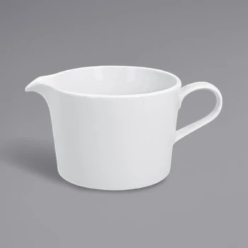RAK Porcelain Access 11.85 oz. Porcelain Gravy Boat - 12/Case