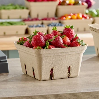 Choice 2.5 Qt. Pulp Produce Basket - 200/Case