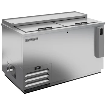 Beverage-Air DW49HC-S-29 50" Frosty Brew Stainless Steel Deep Well Bottle Cooler