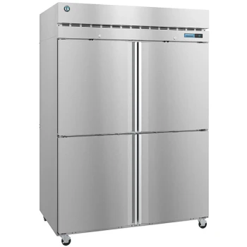 Hoshizaki PT2A-HS-HS 55" Half Solid Door Pass-Through Refrigerator