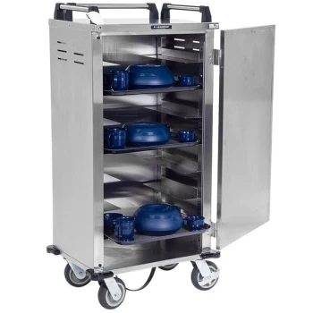 Lakeside DCD-5506 Stainless Steel 8 Tray Meal Delivery Cart