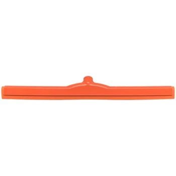 Carlisle Sparta 4156824 24" Orange Double Foam Rubber Floor Squeegee with Plastic Frame