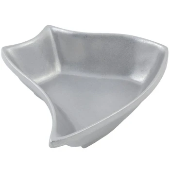 Bon Chef 70007P Futura 64 oz. Pewter-Glo Cast Aluminum Bowl