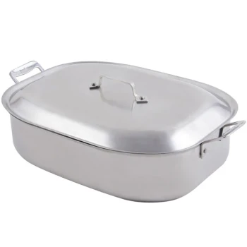 Bon Chef 60004CLD Cucina 7 Qt. Stainless Steel French Oven with Lid