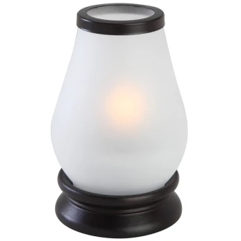 Sterno 80384 Draper 7 1/4" Frost Lantern