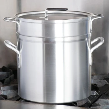 Vollrath 67717 Wear-Ever 17.5 Qt. Aluminum Double Boiler Set