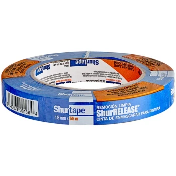 Shurtape ShurRelease CP 027 0.75" x 60 Yards Blue Premium Grade Painter's Tape 202871