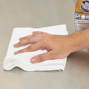 Carlisle 3633402 16" x 16" White Terry Microfiber Cleaning Cloth - 12/Case