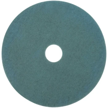 3M 3100 27" Aqua Burnishing Floor Pad - 5/Case