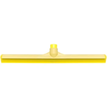Carlisle Sparta 3656704 20" Yellow Single Blade Rubber Floor Squeegee with Plastic Frame