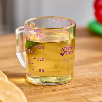 Cambro 25MCCW441 Camwear® 1 Cup Purple Allergen-Free Polycarbonate Measuring Cup