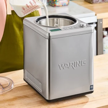 Waring WCIC25 2.5 Qt. Compressor Ice Cream Maker - 120V, 180W