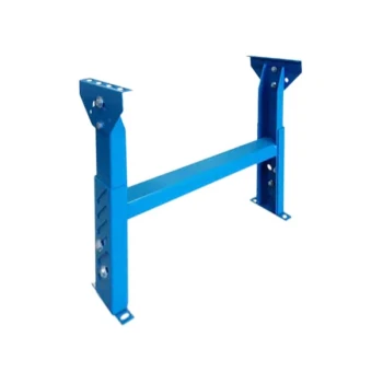 Lavex 24" Medium-Duty Conveyor Support with 18 1/4"-24 1/4" Adjustable Height for WSS3, WSC, RS19, and RC14 Models - 1500 lb. Capacity