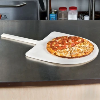 American Metalcraft 18" x 17 1/2" Make-Up Pizza Peel with 14 1/2" Handle 3218