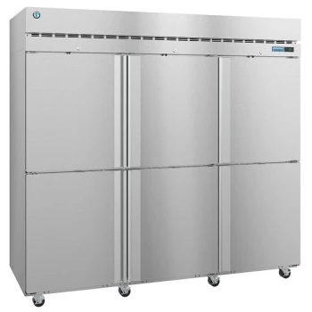Hoshizaki R3A-HS 82 1/2" Half Solid Door Reach-In Refrigerator