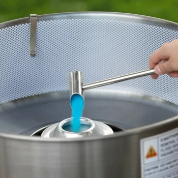 Carnival King 382CCMNET Floss Bowl Stabilizer Net and Clips for Cotton Candy Machines