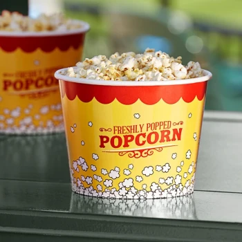 Carnival King 85 oz. Popcorn Bucket - 25/Pack