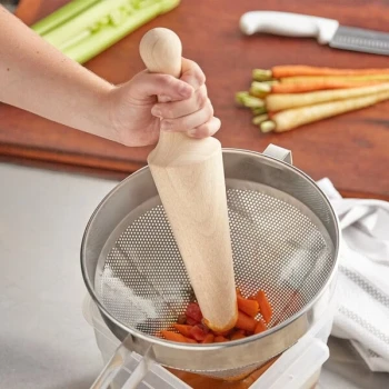 Choice 13 7/8" Wood Pestle