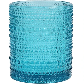 Zwiesel Fortessa Jupiter 10 oz. Lagoon Blue Rocks / Double Old Fashioned Glass - 24/Case