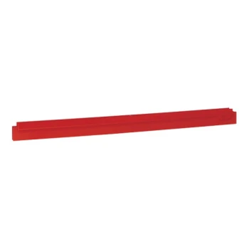 Vikan 77344 23 5/8" Red Ultra-Hygienic Squeegee Blade for 77144 and 77244