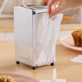 Choice White Tall-Fold 6" x 13" Dispenser Napkin - 500/Pack