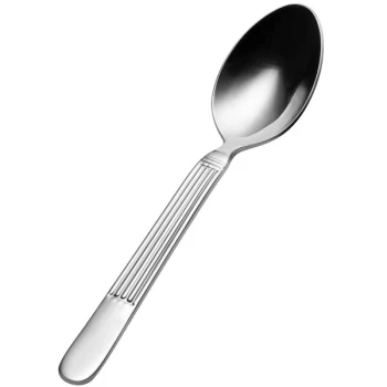 Bon Chef SBS3600 Apollo 6" 18/0 Extra Heavy Weight Bonsteel Teaspoon - 12/Case