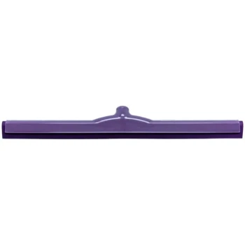 Carlisle Sparta 4156868 24" Purple Double Foam Rubber Floor Squeegee with Plastic Frame