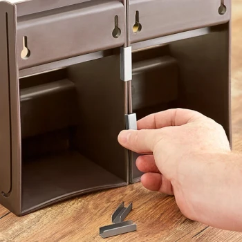 Choice Connector Clips for Self-Serve Organizer Bin Stands - 4/Pack