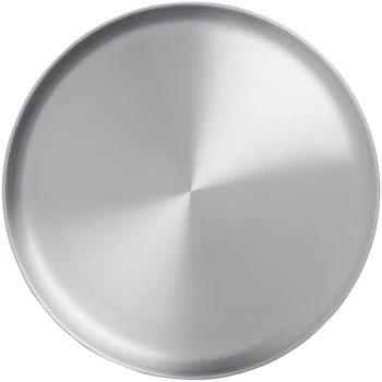 American Metalcraft Coupe 9" Satin Stainless Steel Plate