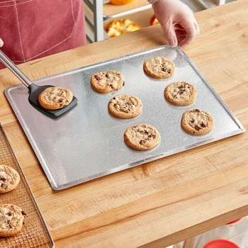 Fox Run 10051 14 inch x 17 1/2 inch Aluminum Pebbled Baking Sheet