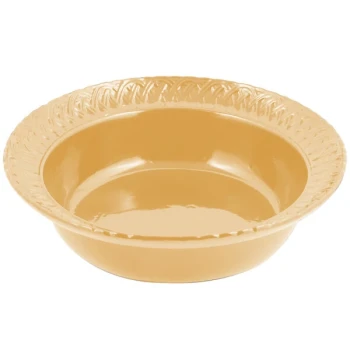 Bon Chef 2307 2.5 Qt. Ginger Sandstone Finish Cast Aluminum Trellis Bowl