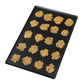 Matfer Bourgeat 310212 Non-Stick 15 3/4 inch x 23 3/4 inch Tapered Edge Exal Aluminum Sheet Pan