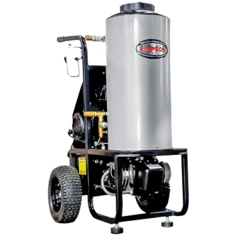Simpson 60363 Mini Brute Hot Water Pressure Washer with 50' Hose - 1,500 PSI; 1.8 GPM