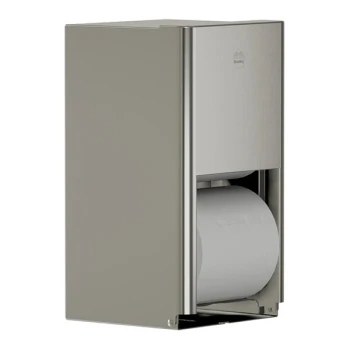 Bradley Elvari 5B2-110000 Stainless Steel Surface-Mounted Multi-Roll Toilet Tissue Dispenser