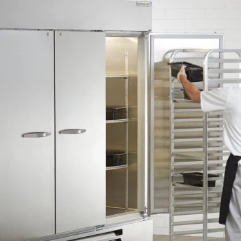Beverage-Air HBR72HC-1 Horizon Series 75" Bottom Mounted Reach-In Refrigerator with LED Lighting