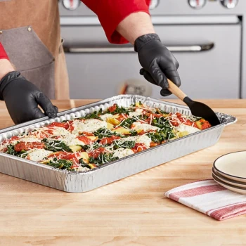 Western Plastics 5120 Full Size Heavy-Duty Foil Steam Table Pan Medium 2 3/16" Depth - 10/Pack