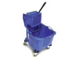 Mop Bucket with Squeezer - Blue - 32 Ltr
