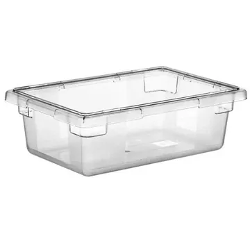 Clear food storage container