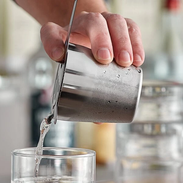 American Metalcraft CS080 8 oz. Stainless Steel Short Cocktail Shaker