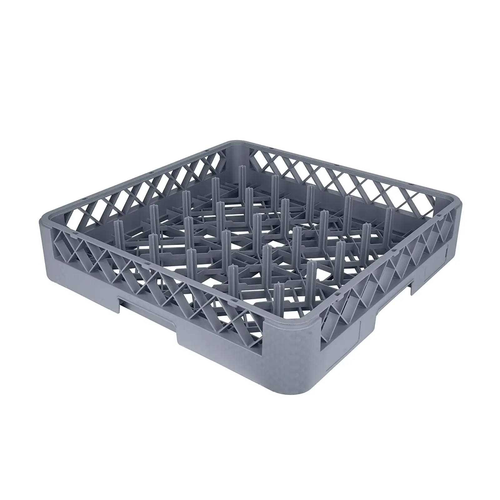 Vague 25-Compartent Plate & Tray Rack