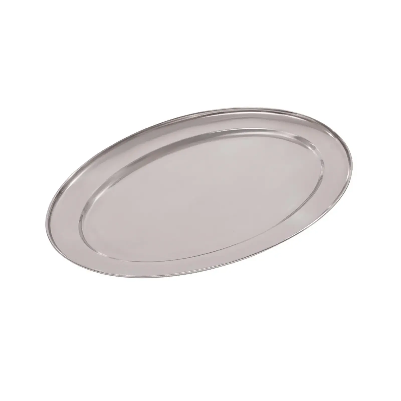 Stainless Steel Buffet Oval Tray